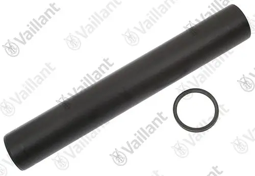 VAILLANT-Rohr-Endstueck-PP-schwarz-DN-60x400-Anschluss-an-flex-System-DN-60-Vaillant-Nr-0020083085 gallery number 1